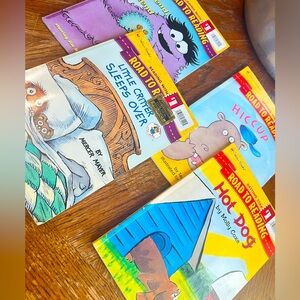 1998 Road to Reading book set .